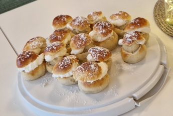 Bild på semlor