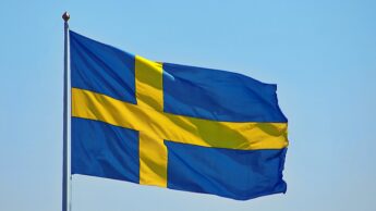 Bild på svenska flaggan